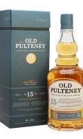 Old Pulteney 15 Year Old Highland Single Malt Scotch Whisky