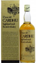 Cardhu Highland Single Malt (Old Bottling) 12 year old