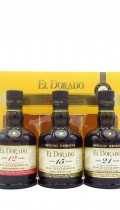 El Dorado The Collection Gift Pack 3 x 35cl Rum