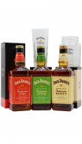 Jack Daniel's Tennessee Honey, Fire & Apple 3 x 70cl Whiskey Liqueur