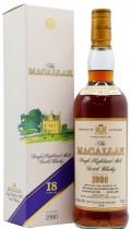 Macallan Single Highland Malt 1980 18 year old