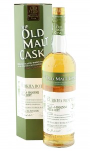 Allt a' Bhainne 20 Year Old, Old Malt Cask - The Gurkha 2011 Bottling