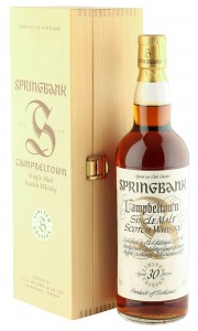Springbank 30 Year Old Millennium Edition with Wooden Box