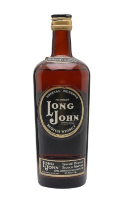 Long John Special Reserve / Bot.1960s Blended Scotch Whisky
