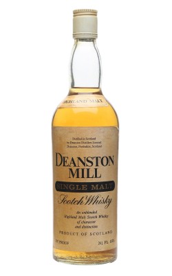 Deanston Mill / Bottled 1970s Highland Single Malt Scotch Whisky