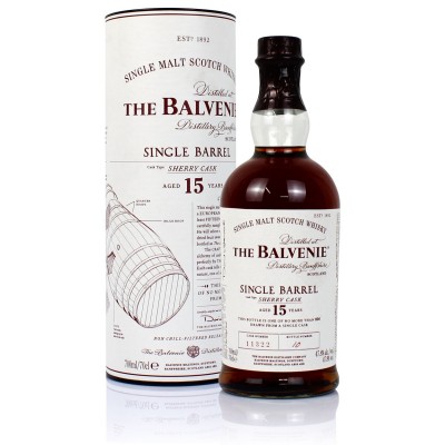 Balvenie 15 Year Old Single Barrel Sherry Cask #11322