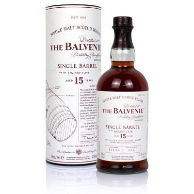 Balvenie 15 Year Old Single Barrel Sherry Cask #10135