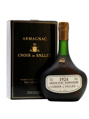 Croix de Salles 1924 Armagnac / Bottled 1993
