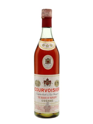Courvoisier 3 Stars Cognac / Bottled 1950s