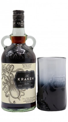 Kraken Glass & Black Spiced Rum