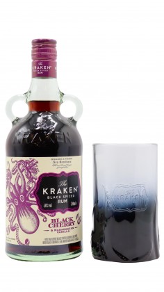 Kraken Glass & Black Cherry & Madagascan Vanilla Black Sp Rum