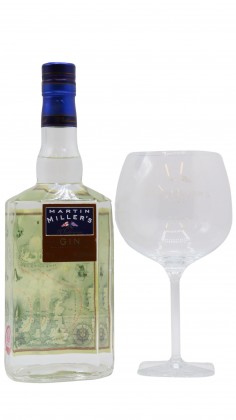 Martin Miller's Copa Glass & Westbourne Strength Gin