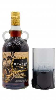 Kraken Glass & Dark Caramel & Cornish Sea Salt Black Spic Rum