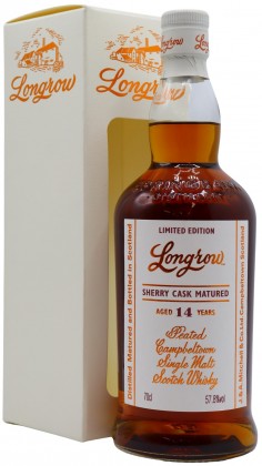 Longrow Sherry Cask Matured 2018 Release 2003 14 year old