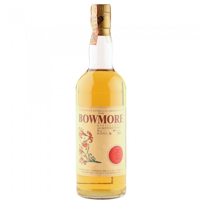 Bowmore 1979, R. W. Duthies 1990 Bottling for Samaroli - Flowers Label