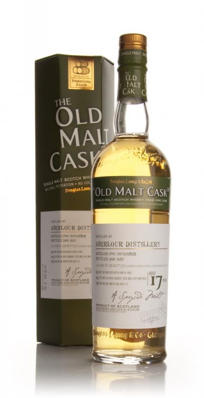 Aberlour 17 Year Old 1990 Old Malt Cask Douglas Laing 