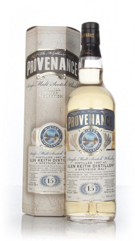 Glen Keith 15 Year Old 1997 cask 9655 Provenance Douglas Laing