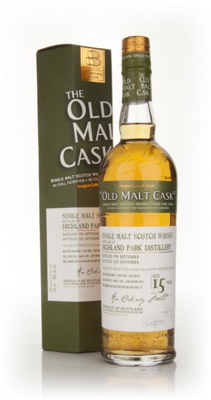 Highland Park 15 Year Old 1996 Old Malt Cask Douglas Laing