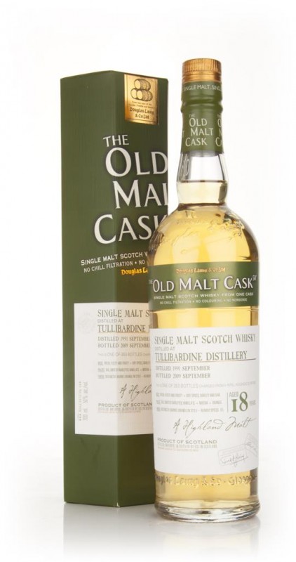 Tullibardine 18 Year Old 1991 Old Malt Cask Douglas Laing