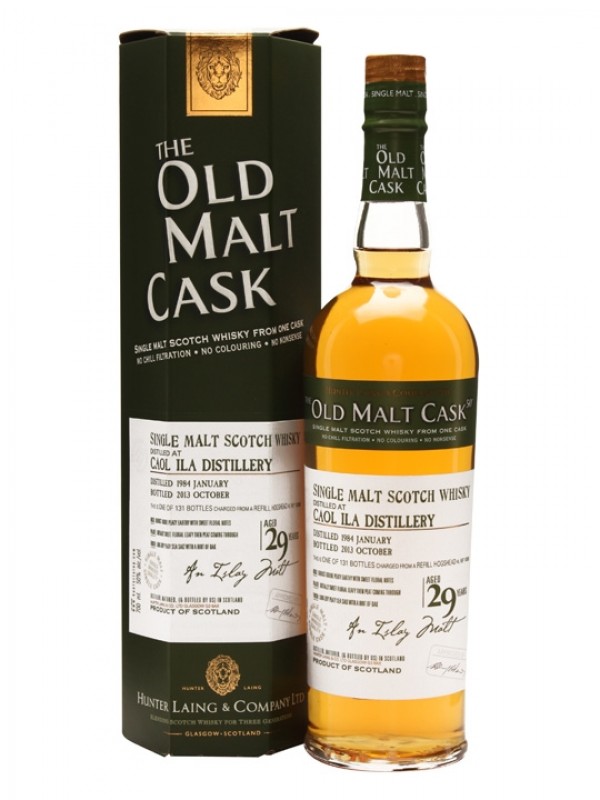 Caol Ila 1984 29 Year Old Old Malt Cask Hunter Laing