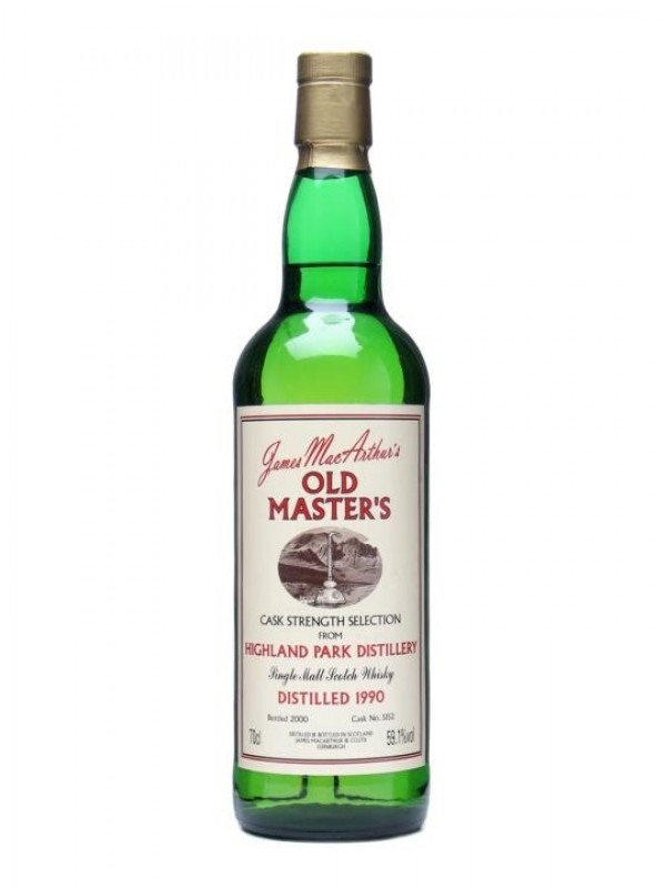 Highland Park 1990 Bottled 2000 Old Master's James MacArthur Old Master