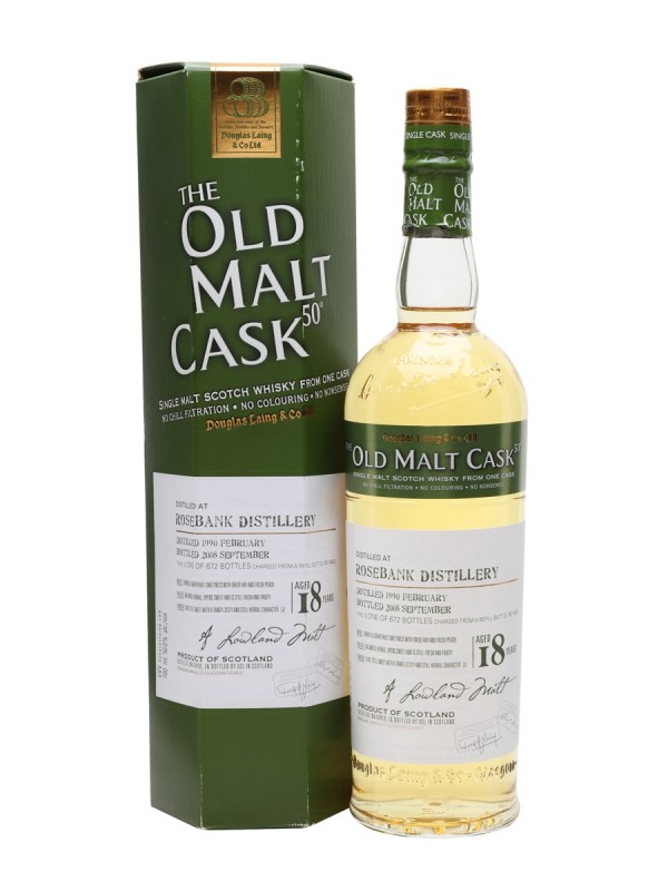 Rosebank 1990 18 Year Old Douglas Laing Old Malt Cask