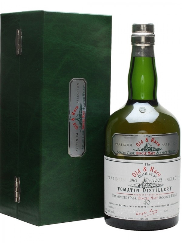 Tomatin 1962 40 Year Old Platinum Selection Douglas Laing