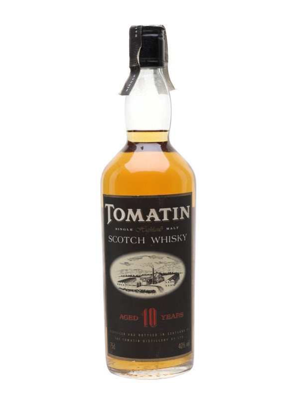 Tomatin 10 Year Old Bottled 1980's 75cl