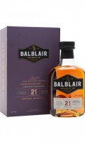 Balblair 21 Year Old Highland Single Malt Scotch Whisky