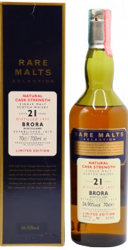 Brora (silent) Rare Malts 1977 21 year old