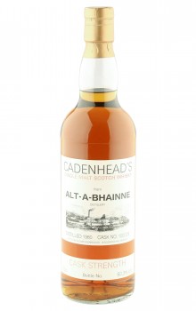 Alt a' Bhainne 1980, Cadenhead's Cask Strength Bottling, Cask #100029