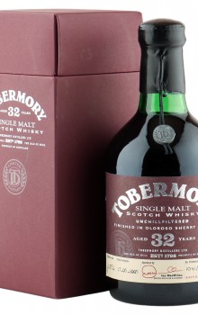 Tobermory 1972 32 Year Old, Oloroso Sherry Cask 2005 Bottling with Presentation Box