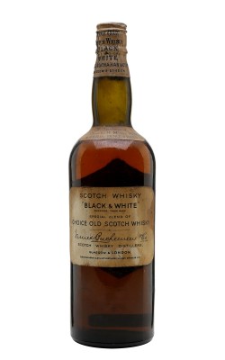 Black & White / Bot.1930s / Spring Cap Blended Scotch Whisky