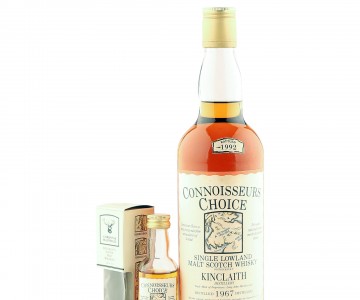 Kinclaith 1967, Gordon & MacPhail Connoisseurs Choice with Miniature