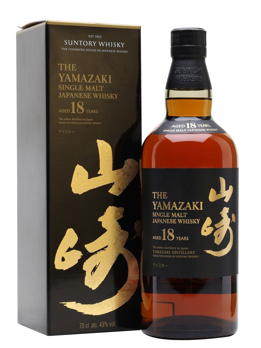 ウイスキー THE YAMAZAKI SINGLE MALT AGED 18 YEARS Suntory Yamazaki 18 jaar | Japanese Single Malt Whisky: Whisky